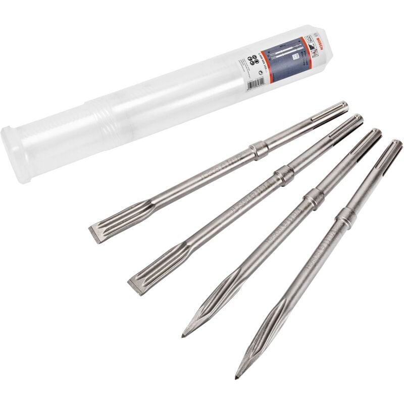 foto del prodotto set di 4 scalpelli sds max scalpelli autoaffilanti 2607017368 bosch