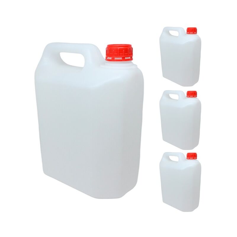 foto del prodotto set di 4 serbatoi d acqua de 10 litres pour climatisation. pichet plastique alimentaire 10 litres, stockage et transport