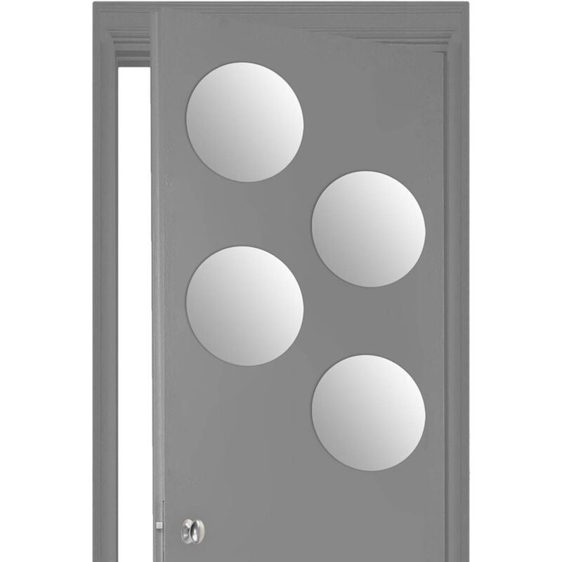 foto del prodotto set di 4 specchi rotondi adesivi 30x30 atmosphera cr ateur d int rieur