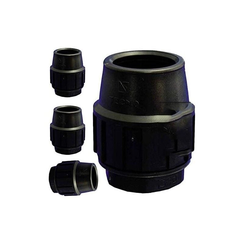 foto del prodotto set di 4 tappi in polietilene 25mm tappo finale per irrigazione 25 mm aenor tappo per tubi in polietilene da 25mm