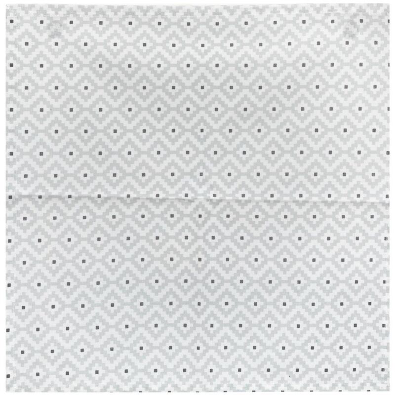 foto del prodotto set di 4 tovaglioli grigi etnik 40x40cm atmosphera cr ateur d int rieur