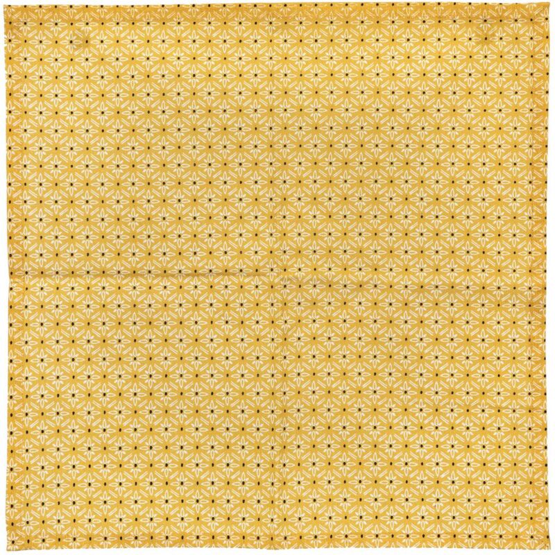 foto del prodotto set di 4 tovaglioli paty giallo senape 40x40cm atmosphera cr ateur d int rieur