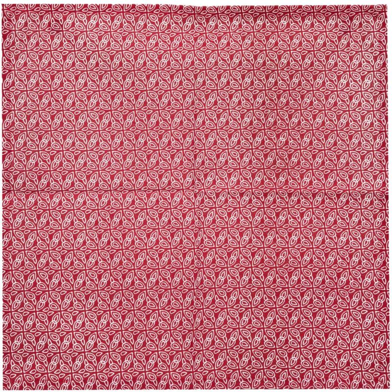 foto del prodotto set di 4 tovaglioli rossi olia 40x40cm atmosphera cr ateur d int rieur