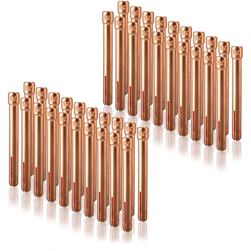foto del prodotto set di 40 bussole di serraggio 3,2 mm wp sr binzel 17 18 26 stahlwerk