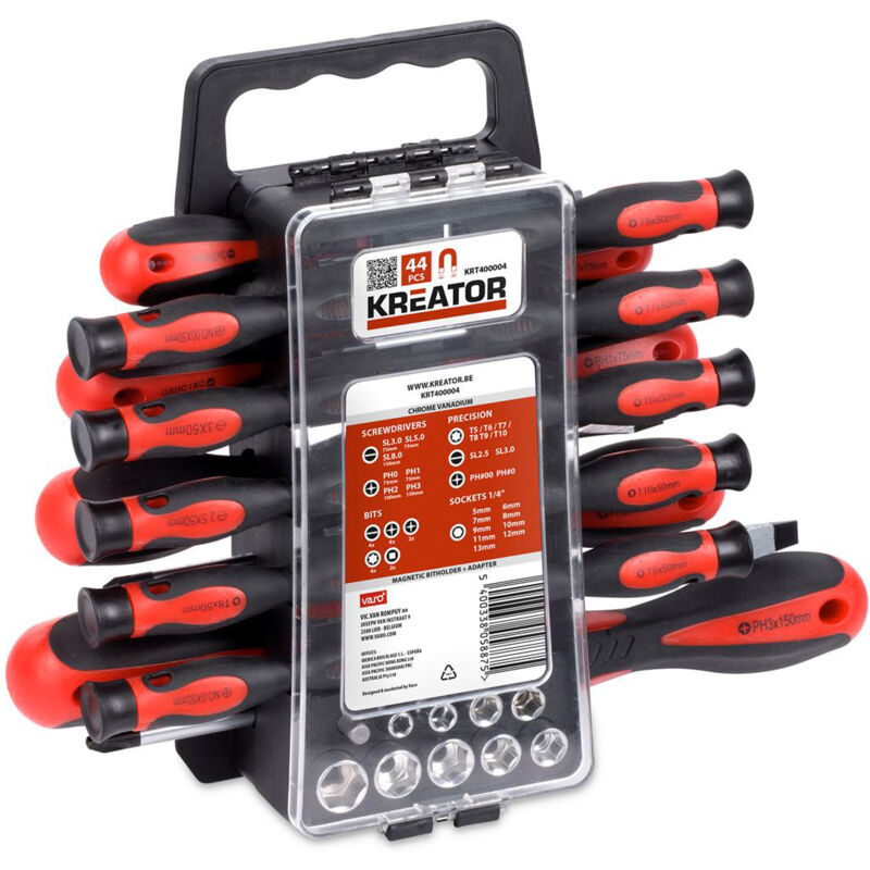 foto del prodotto set di 44 cacciaviti multiuso con supporto