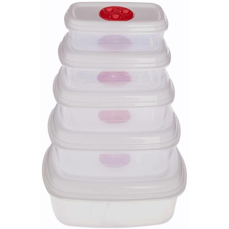foto del prodotto set di 5 casseruole per microonde 5five