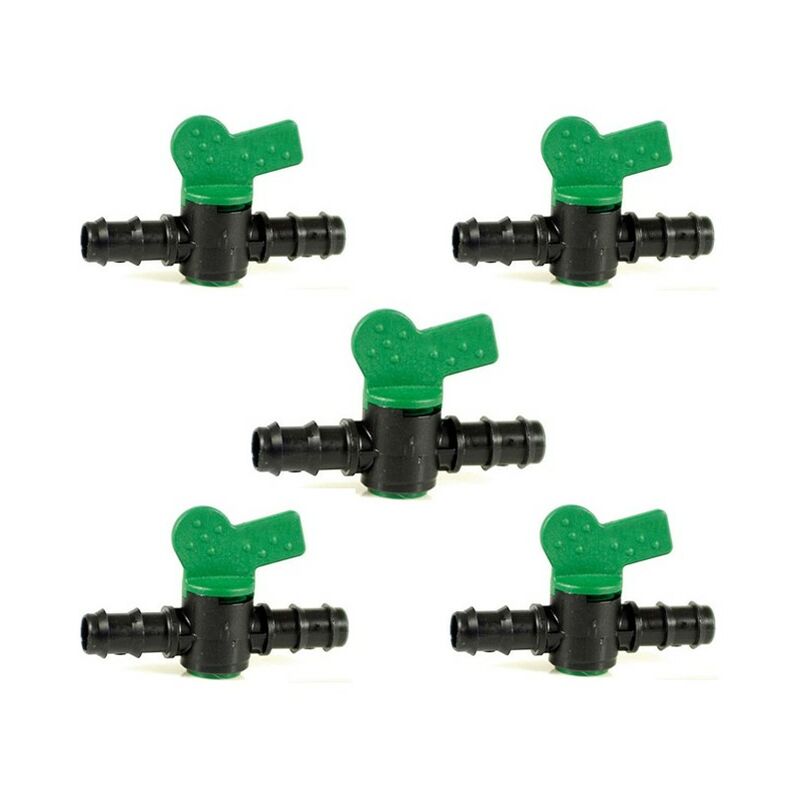 foto del prodotto set di 5 chiavi per irrigazione da 20 mm chiave antigoccia da 20mm rubinetto di arresto per irrigazione 20 mm