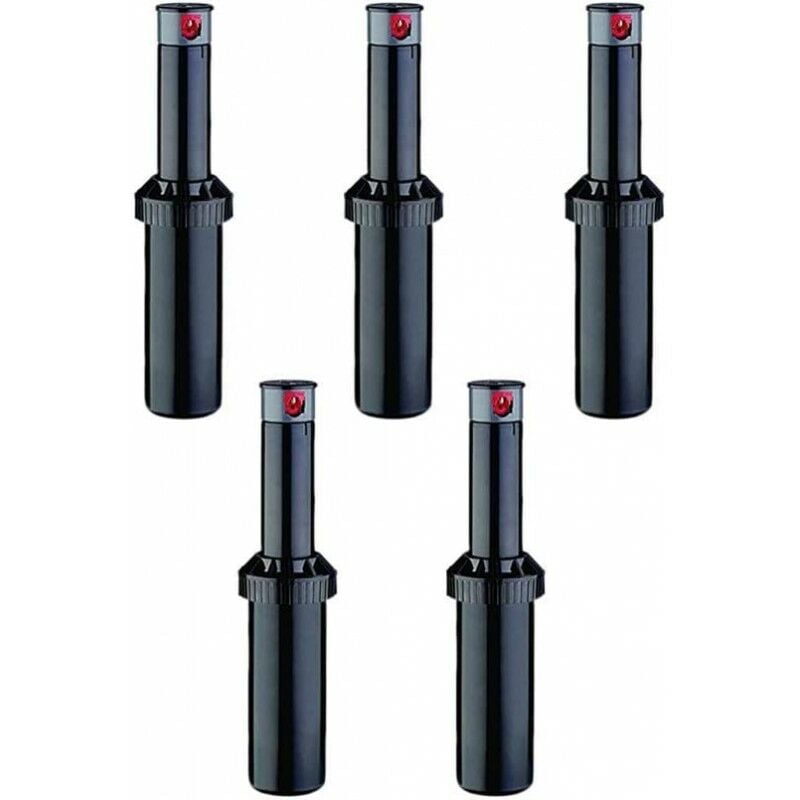 foto del prodotto set di 5 irrigatore krain minipro 1 2 portata da 5,1 a 9,1 m irrigatore regolabile professionale