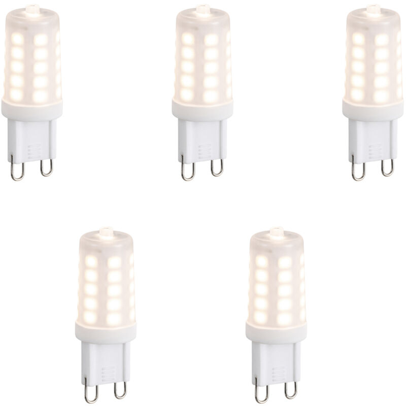 foto del prodotto set di 5 lampadine led dimmerabili g9 opale 3w 250lm 2700k qazqa