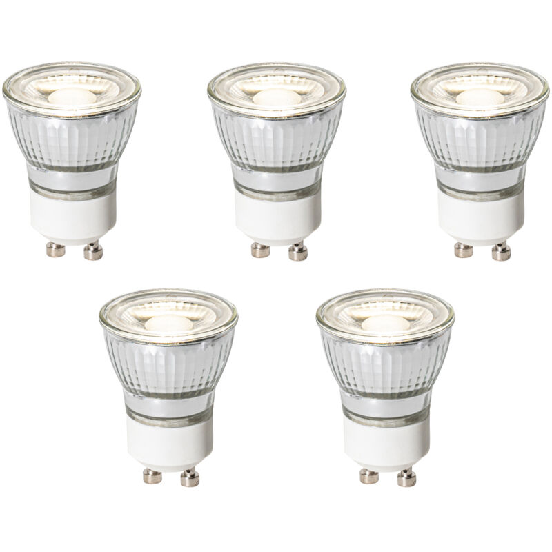foto del prodotto set di 5 lampadine led gu10 dimmerabili 35mm 4w 230 lm 4000k luedd