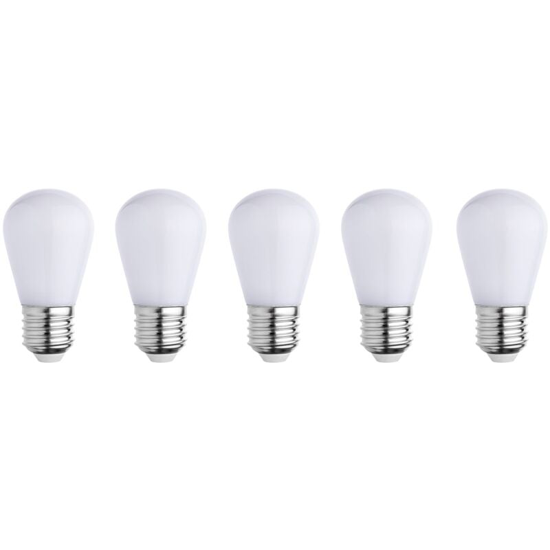 foto del prodotto set di 5 lampadine per ghirlanda e27 party bulb