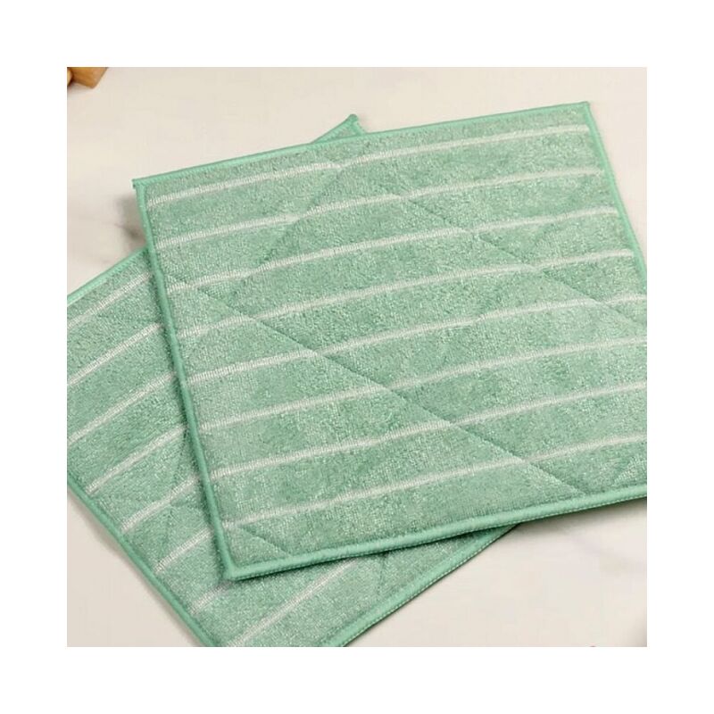 foto del prodotto set di 5 panni in microfibra di bamb pulisce e lucida tutte le superfici lisce e fragili 2525 cm 