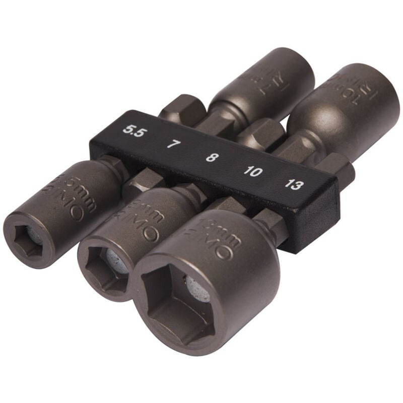 foto del prodotto set di 5 punte magnetiche stecker 5,5-13mm 474m-5-h irimo