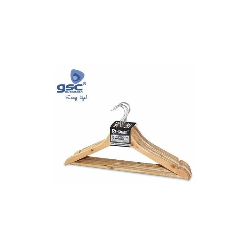 foto del prodotto set di 6 appendini in legno gsc 002702551