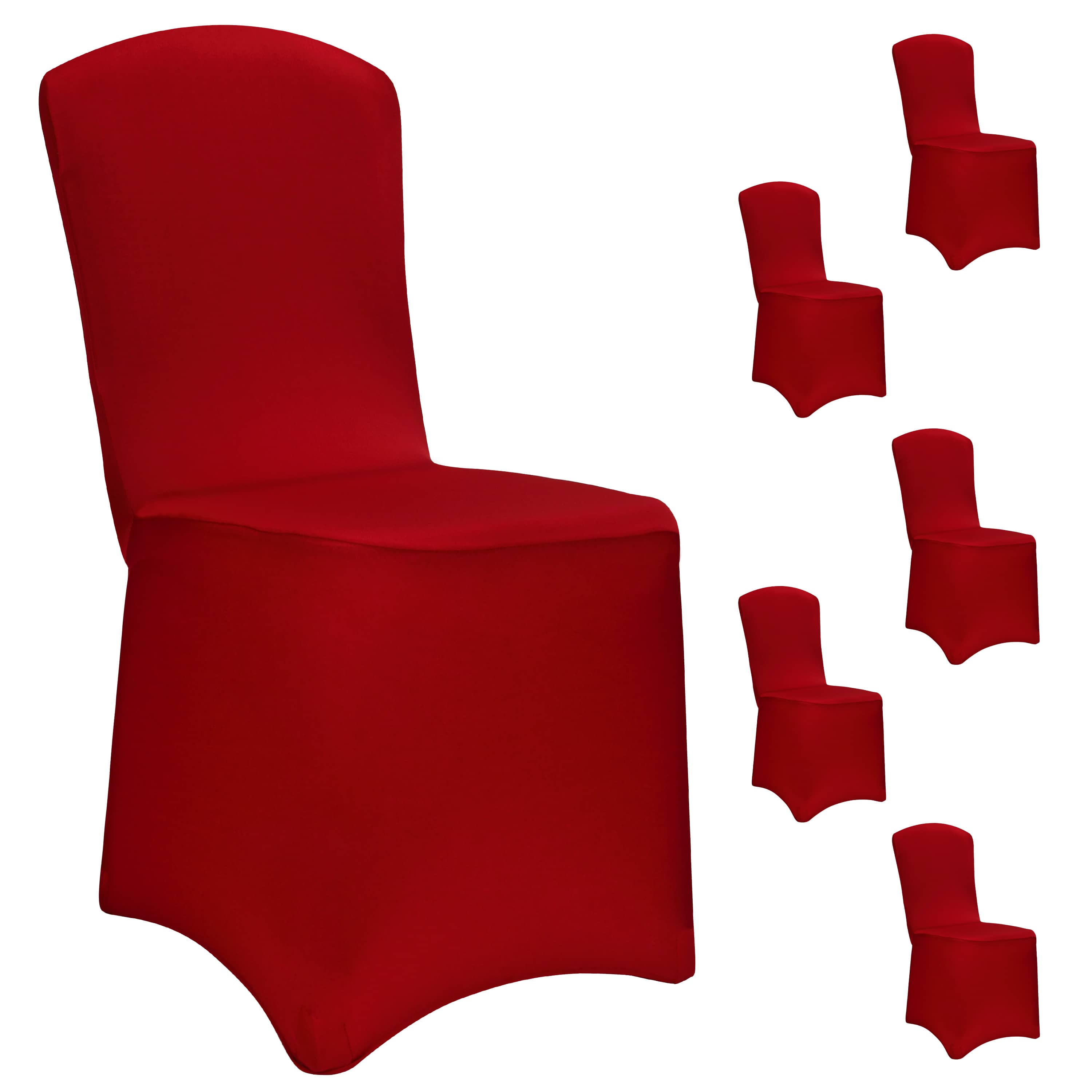 foto del prodotto set di 6 coprisedia bordeaux oeko tex 