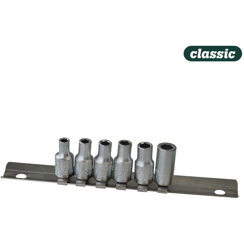 foto del prodotto set di 6 fori per chiavi da 1 4 6 pezzi ek111 mota
