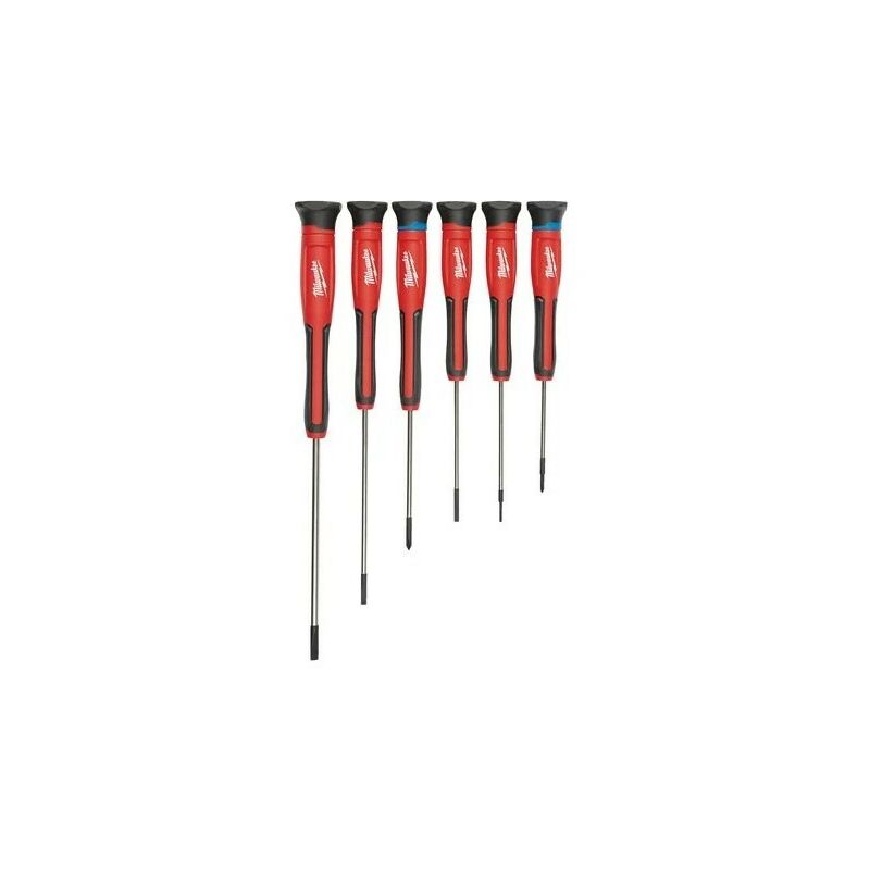immagine 0 del prodotto set di 6 giravite di precisione con custodia milwaukee 4932471869