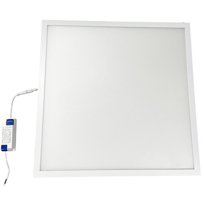 foto del prodotto set di 6 pannelli led 60x60 36w 4000k bianco naturale 3600lm alluminio