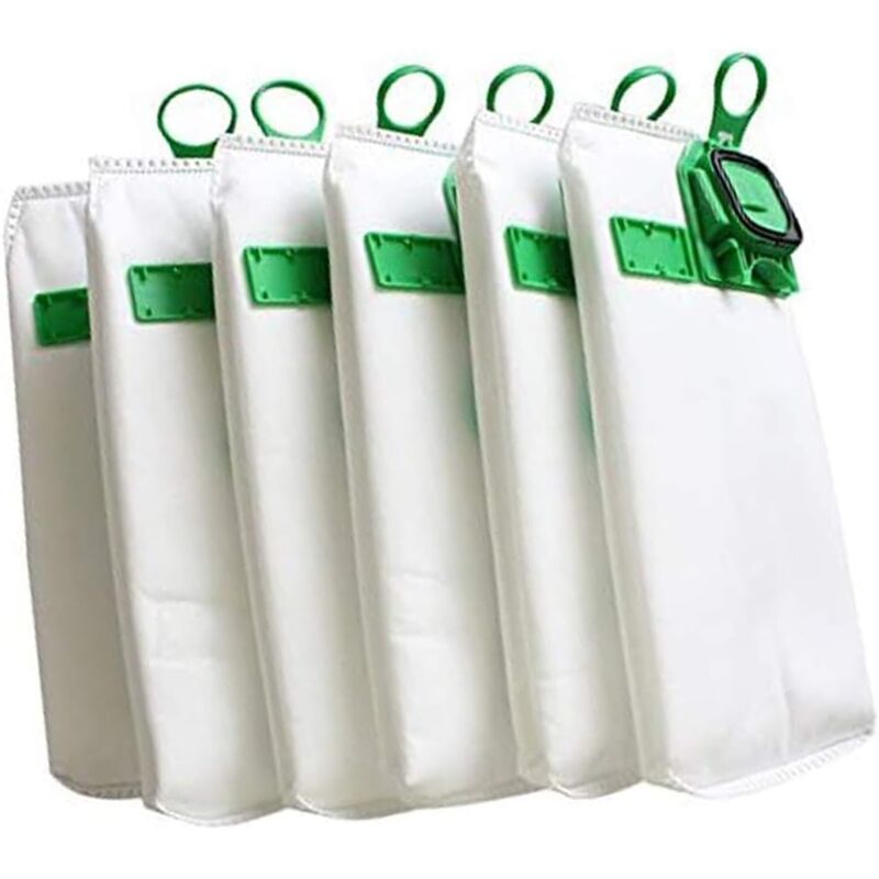 foto del prodotto set di 6 sacchetti filtro per aspirapolvere vorwerk vk140, vk150