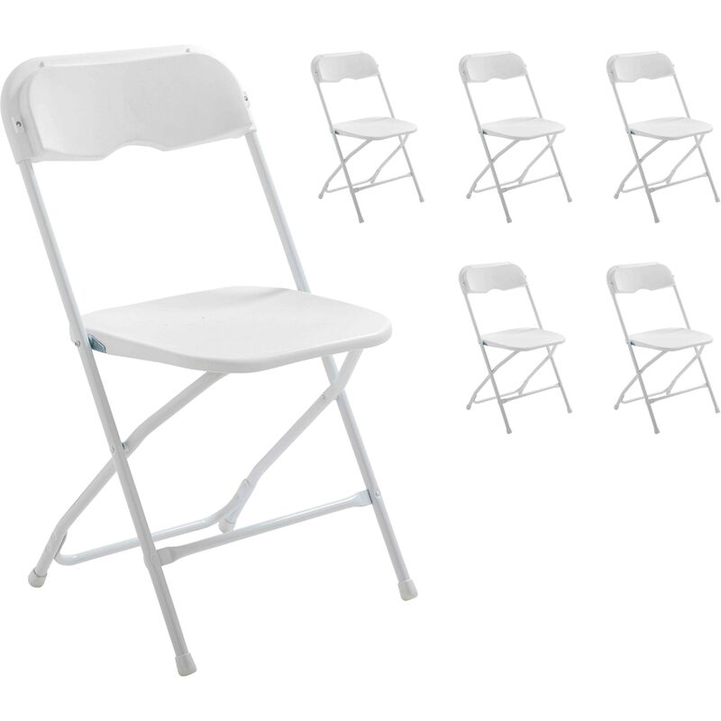 foto del prodotto set di 6 sedie pieghevoli
