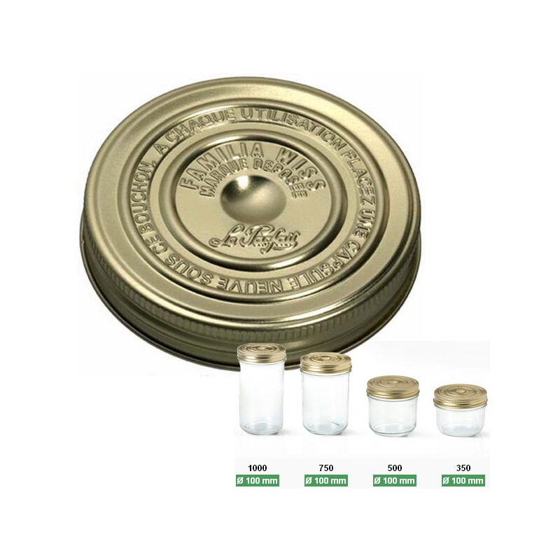 foto del prodotto set di 6 tappi a vite 10 cm 610088 le parfait