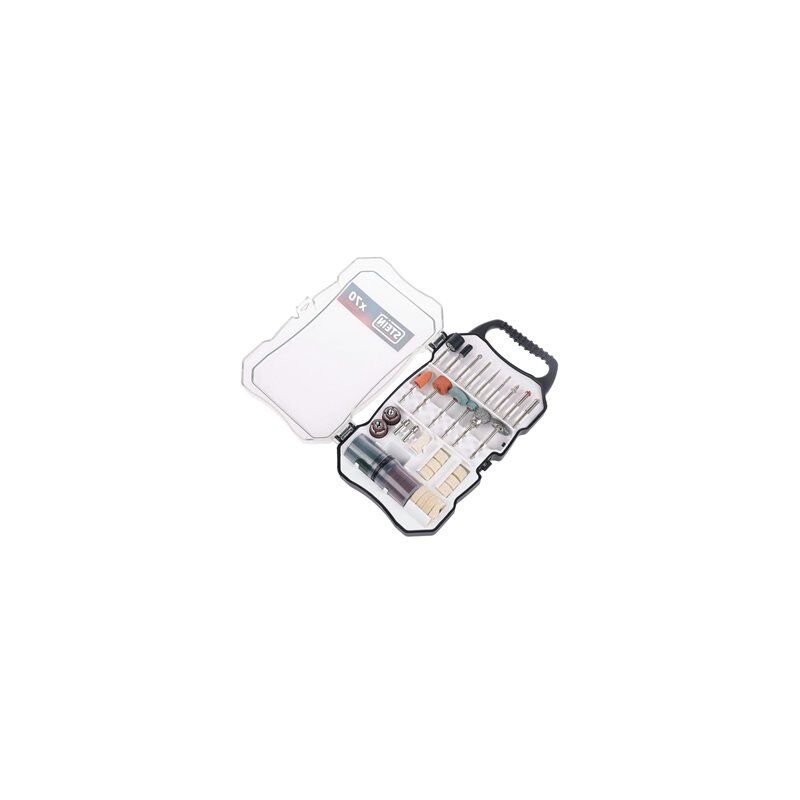 foto del prodotto set di 70 accessori stein per mini trapano