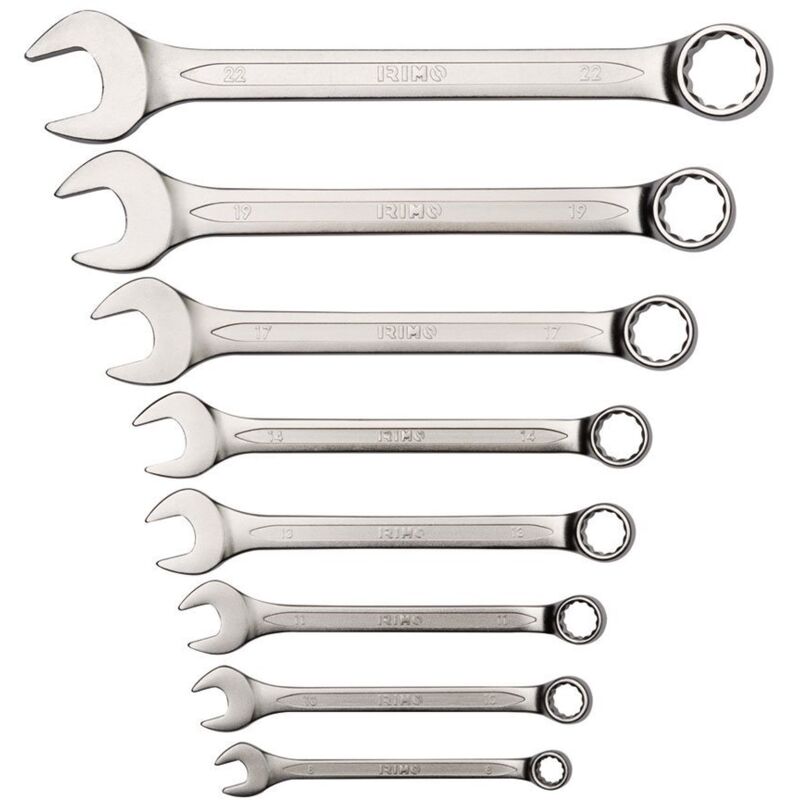 foto del prodotto set di 8 chiavi combinate 8-22mm 25-8-h irimo
