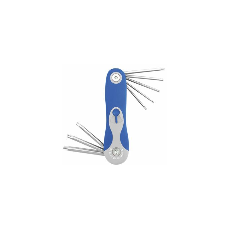 foto del prodotto set di 8 chiavi torx da t9 a t40