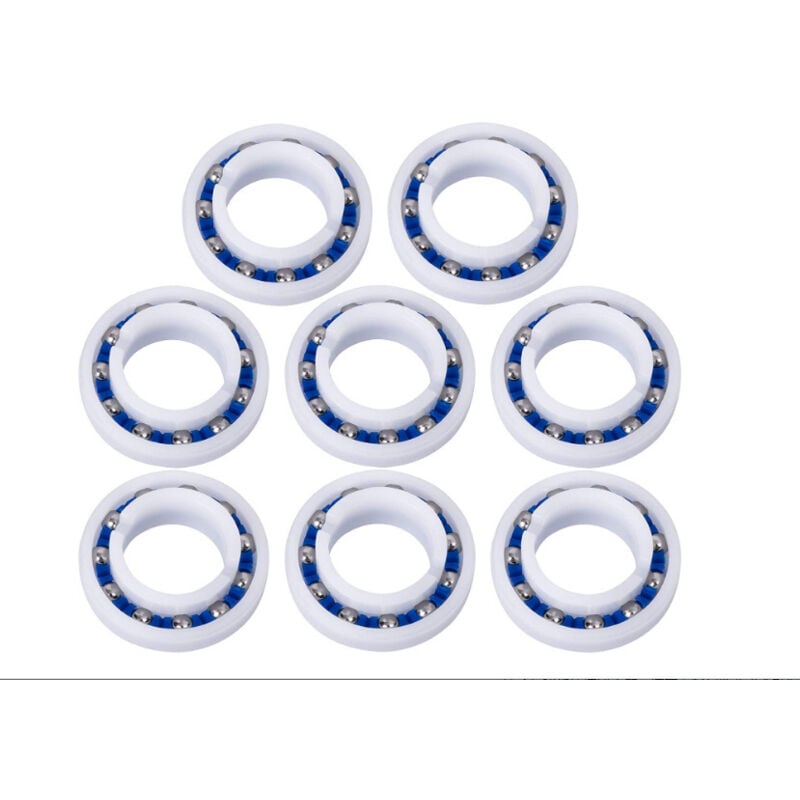 foto del prodotto set di 8 cuscinetti a sfera adattabili per ruota del robot pulitore per piscine polaris 280 180 c60 c 60