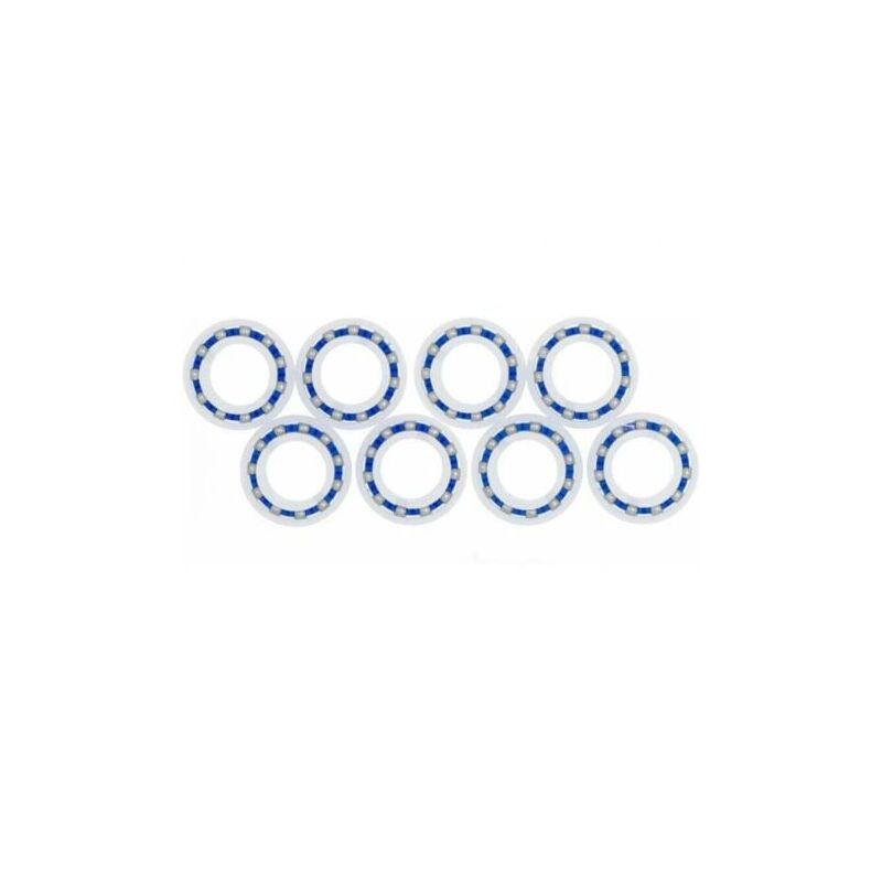 foto del prodotto set di 8 cuscinetti a sfera adattabili per ruota di polaris 280 180 robot pulitore per piscina c60 c 60, dolaso