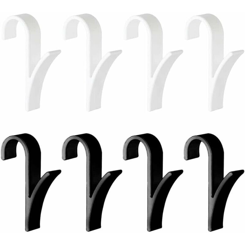 foto del prodotto set di 8 ganci per radiatori, ganci per radiatori, ganci per asciugamani per radiatori, ganci per radiatori da bagno, porta asciugamani per bagno