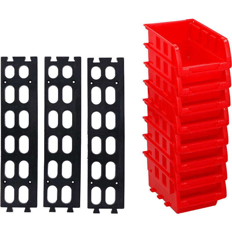foto del prodotto set di 8 mini cassetti impilabili 12x10cm