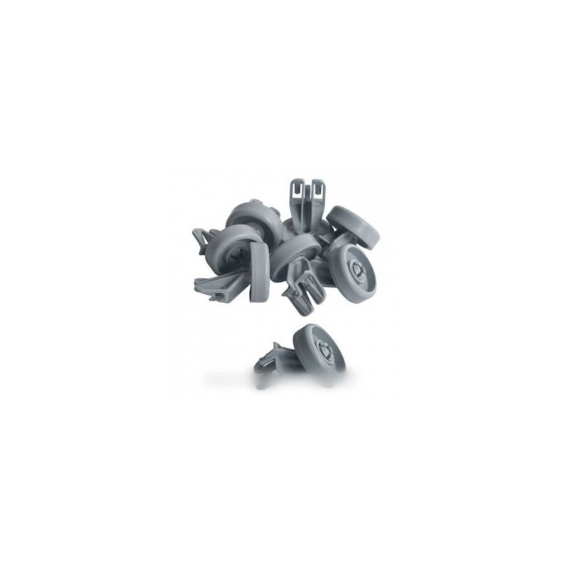 foto del prodotto set di 8 rotelle cestello inferiore lavastoviglie whirlpool 1900473700995011711
