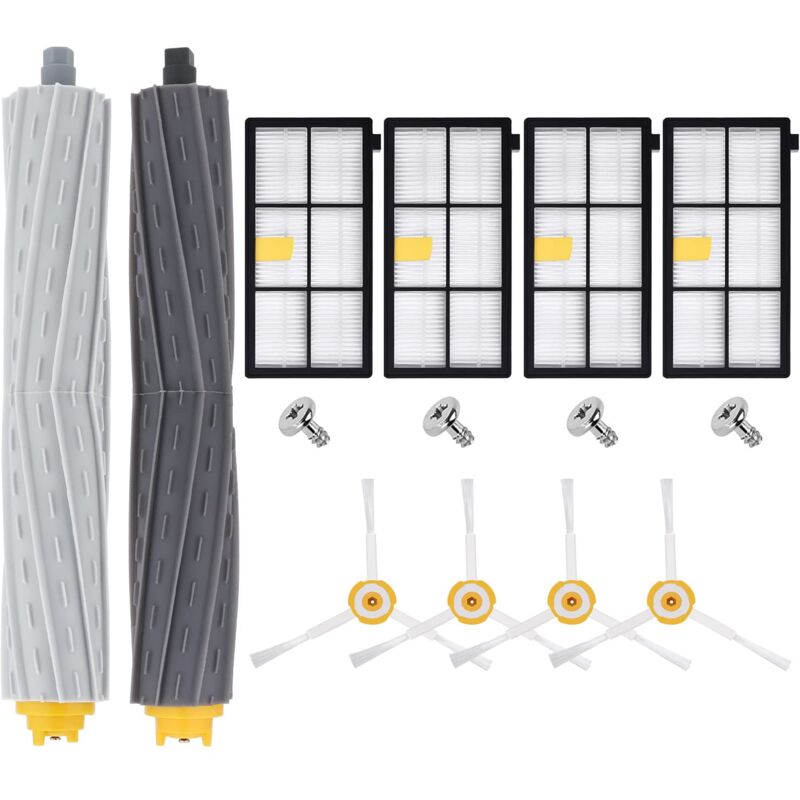 foto del prodotto set di accessori di ricambio per irobot roomba serie 800 900 860 865 866 870 871 875 876 880 886 896 960 966 971 976 980 981 spazzole di ricambio