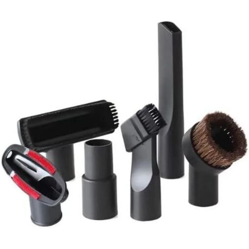 foto del prodotto set di accessori per aspirapolvere da 6 pezzi, adatto per ugelli per aspirapolvere con diametro di 32 mm