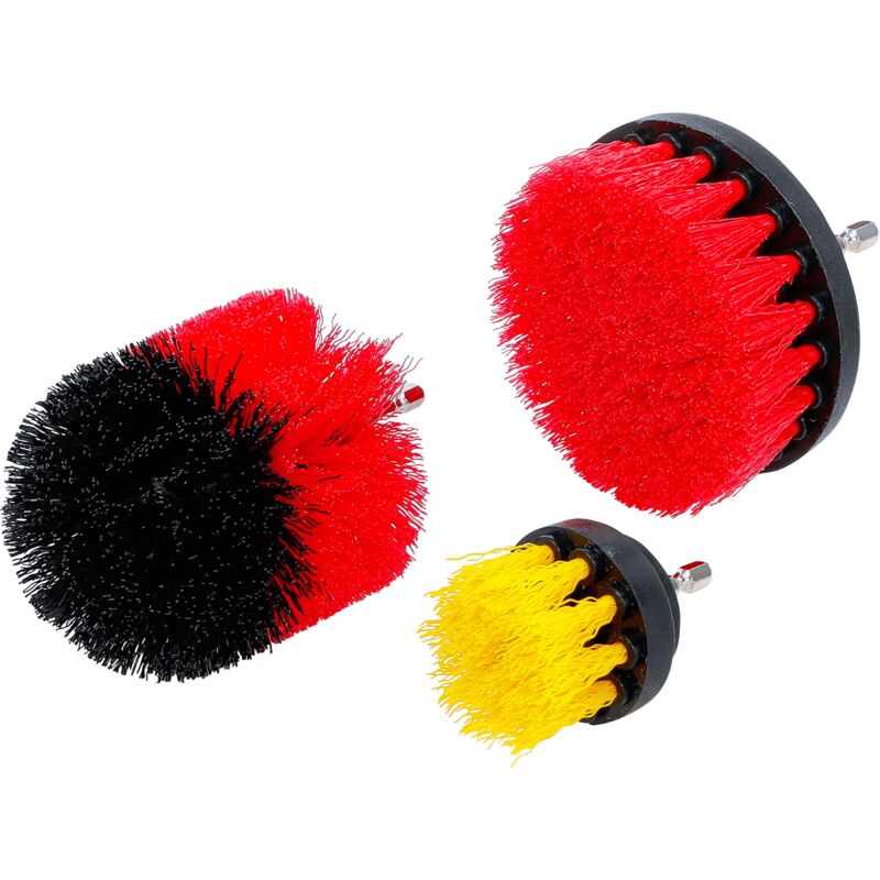 foto del prodotto set di accessori per spazzole per trapani 3 pz.