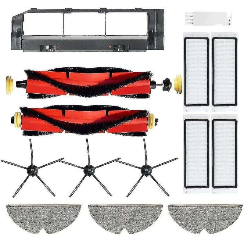 foto del prodotto set di accessori per xiaomi roborock s5 max s6 max s6 pure s6 maxv s50 s51 s55 s60 s65 s5 s6 ricambi per aspirapolvere xiaomi roborock bianco 18