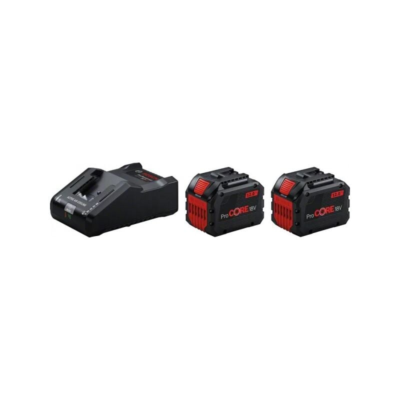 foto del prodotto set di avviamento bosch 2 x procore18v 12,0ah gal 18v 160
