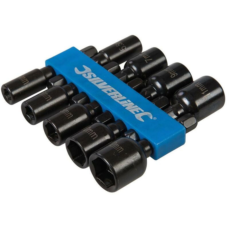 foto del prodotto set di avvitatori magnetici, 9 p.zi 5 12 mm