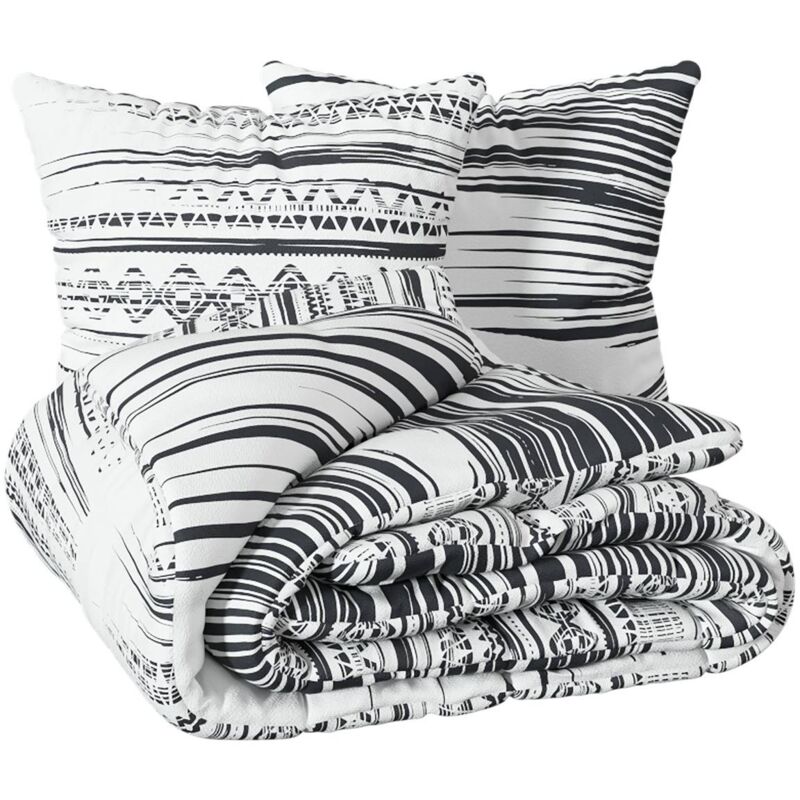 foto del prodotto set di biancheria da letto etnik in cotone 260x240cm atmosphera cr ateur d int rieur