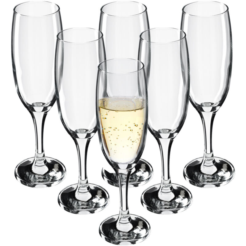 foto del prodotto set di bicchieri da champagne kadax da 220 ml, set di 6 pezzi
