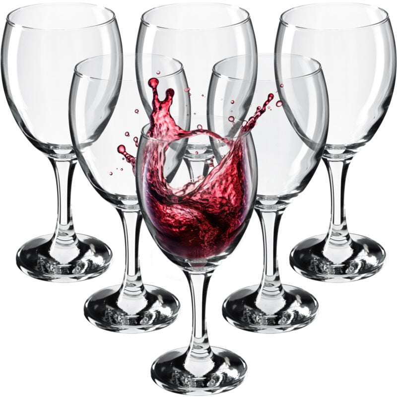 foto del prodotto set di bicchieri da vino rosso kadax da 6 pezzi da 340 ml