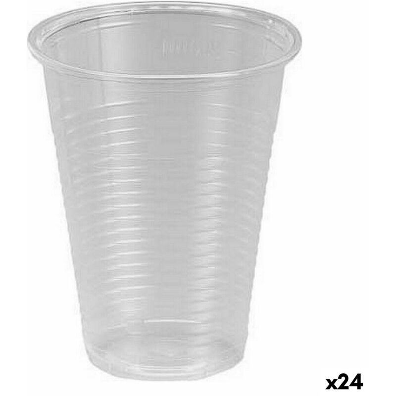 foto del prodotto set di bicchieri riutilizzabili algon trasparente 25 pezzi 200 ml 24 unità