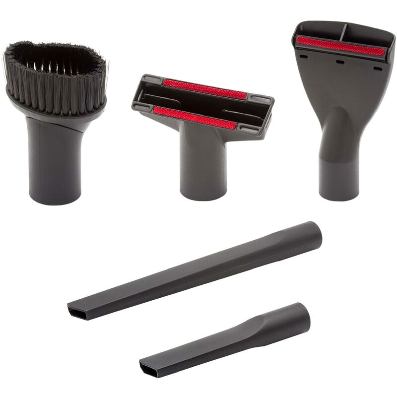 foto del prodotto set di bocchette 5 pezzi compatibile con k rcher nt 50 1 tact te h, nt 50 1 tact te l, nt 50 1 tact te m, nt 55 1 tact bs aspirapolvere - vhbw