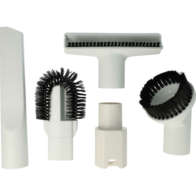 foto del prodotto set di bocchette da 5 pzz. compatibile con vorwerk tiger vt300, vt270 aspirapolvere bianco vhbw