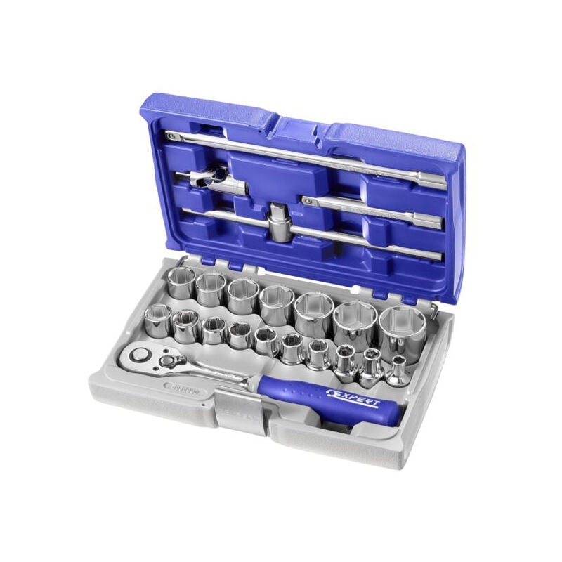 foto del prodotto set di bussole 1 2 expert di facom 22 pezzi e032900
