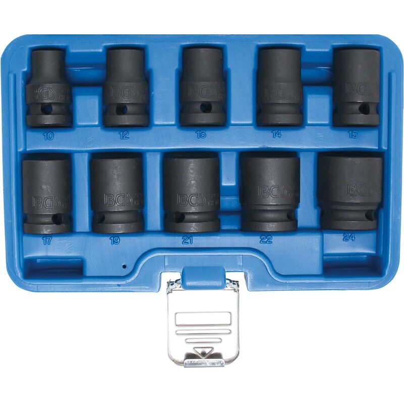 foto del prodotto set di bussole esagonali 12,5 mm 1 2 10 24 mm 10 pz.