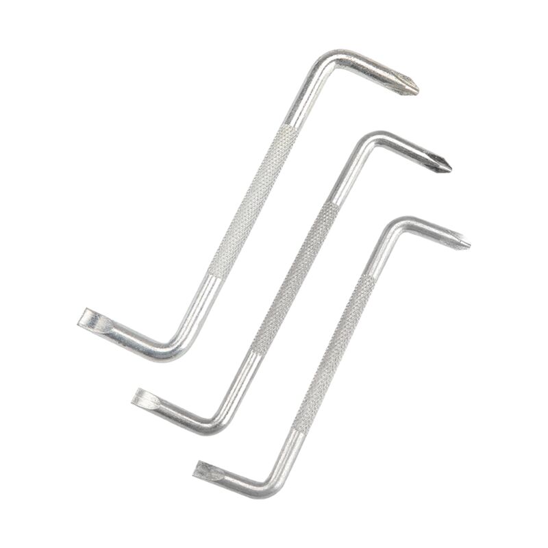 foto del prodotto set di cacciaviti angolati - piatti cruciformi - 3 pezzi - bebusingoto