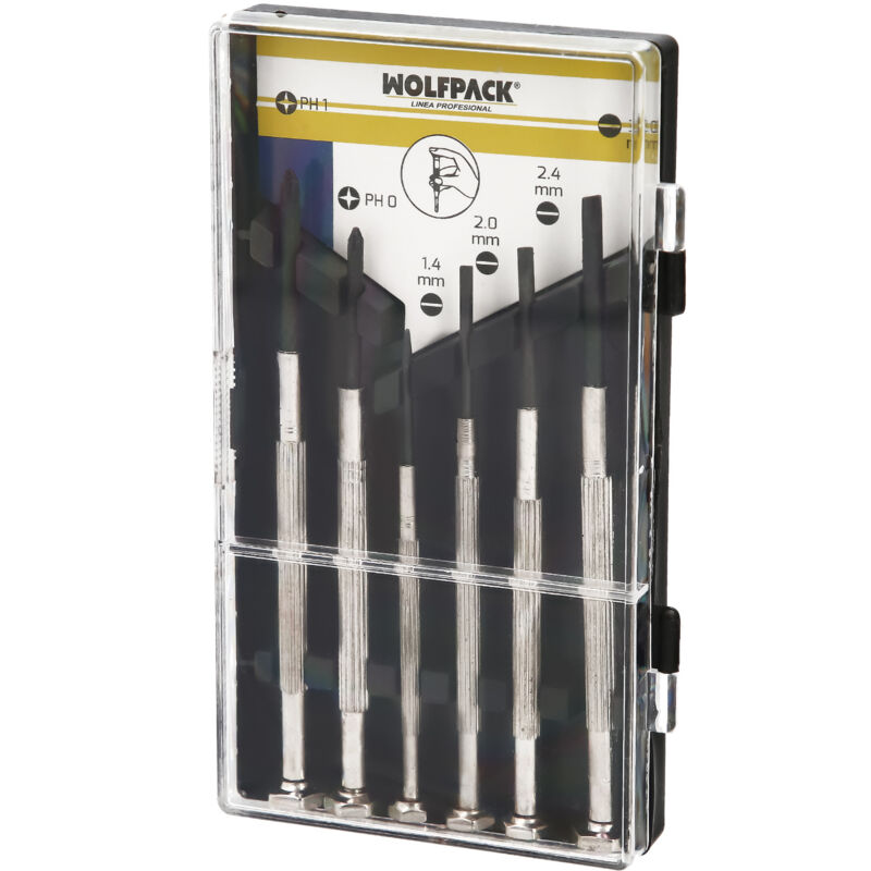 foto del prodotto set di cacciaviti di precisione 6 pezzi