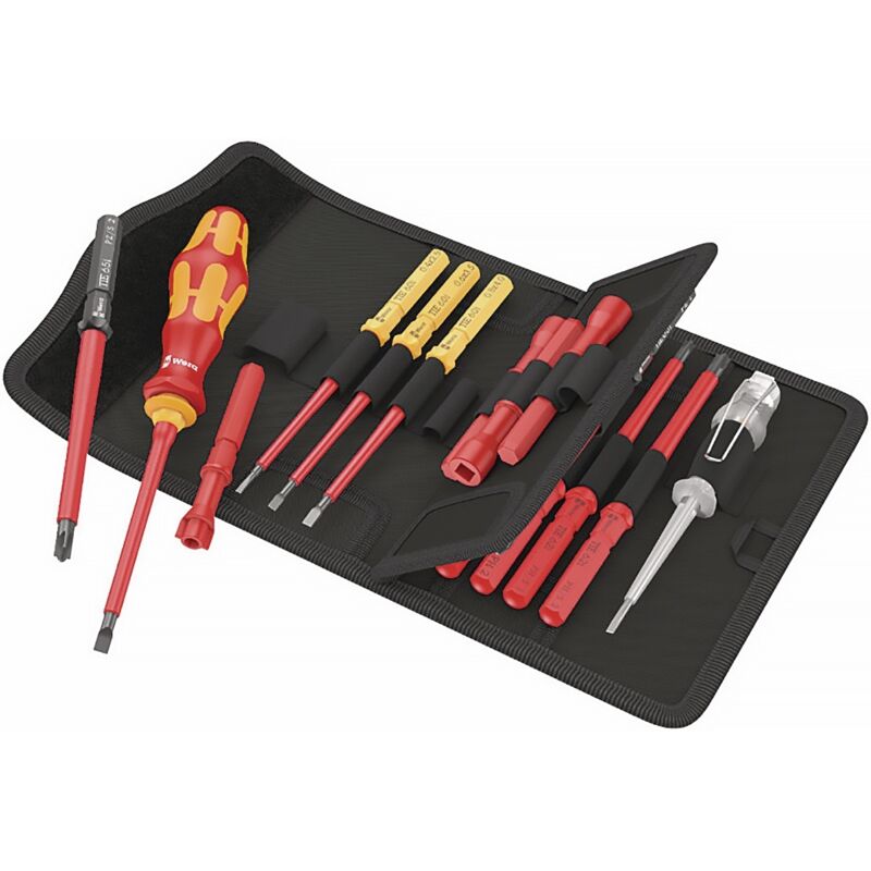 foto del prodotto set di cacciaviti kraftform kompakt vde 18 univ.1 tie 18 pezzi